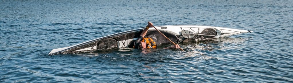 Kayak capsize recovery